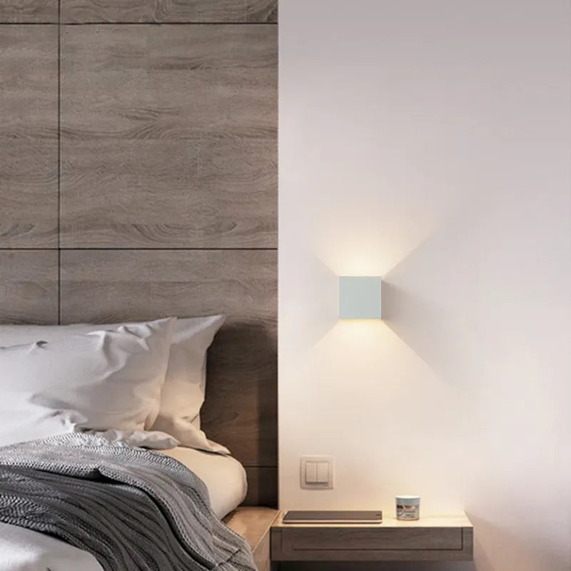 Stijlvolle wandlamp dubbelzijdig licht