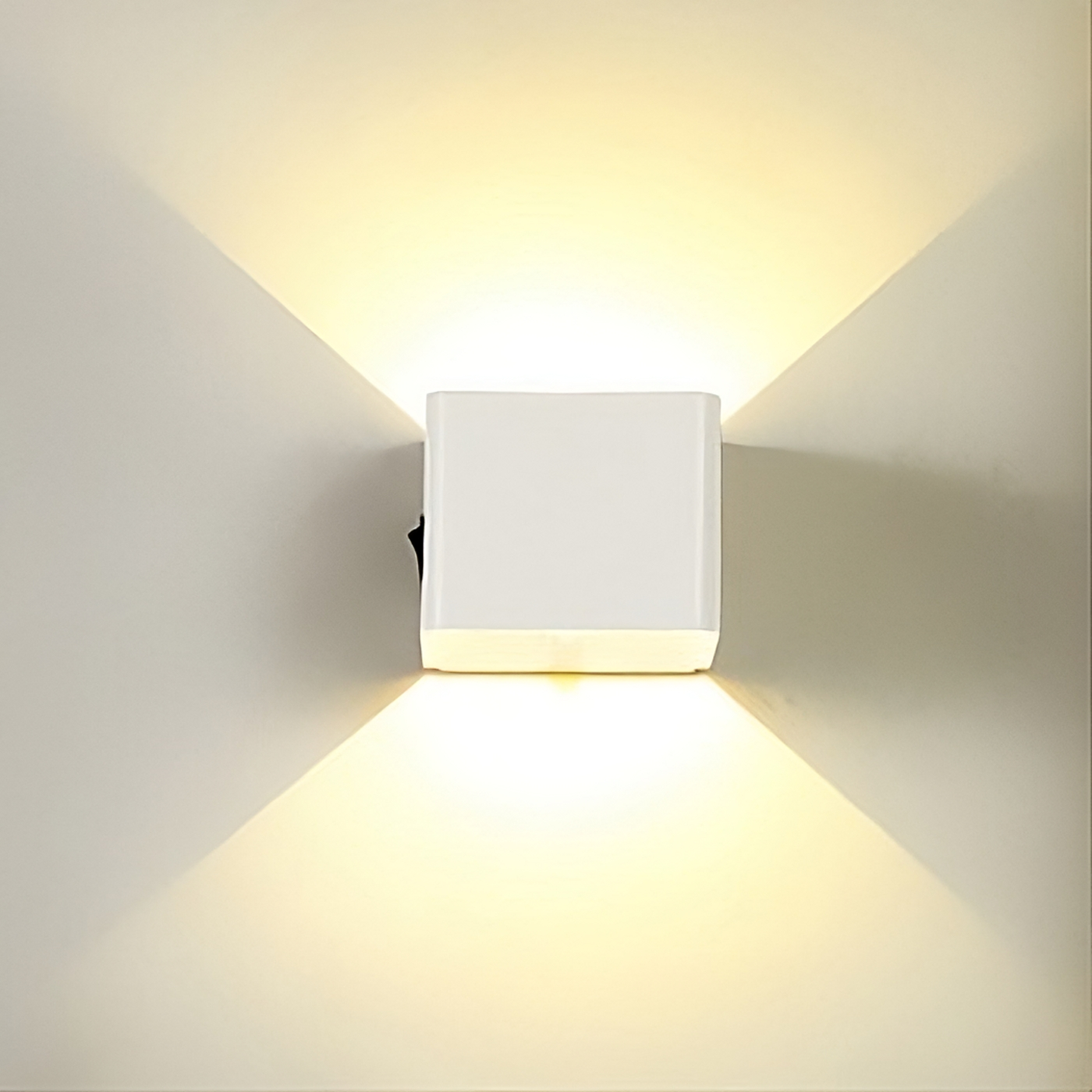 Stijlvolle wandlamp dubbelzijdig licht